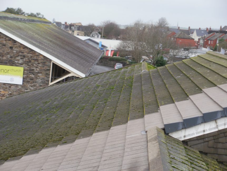 Gutter Cleaning and Roof Cleaning by Mark's Cleaning and Restoration in the South West